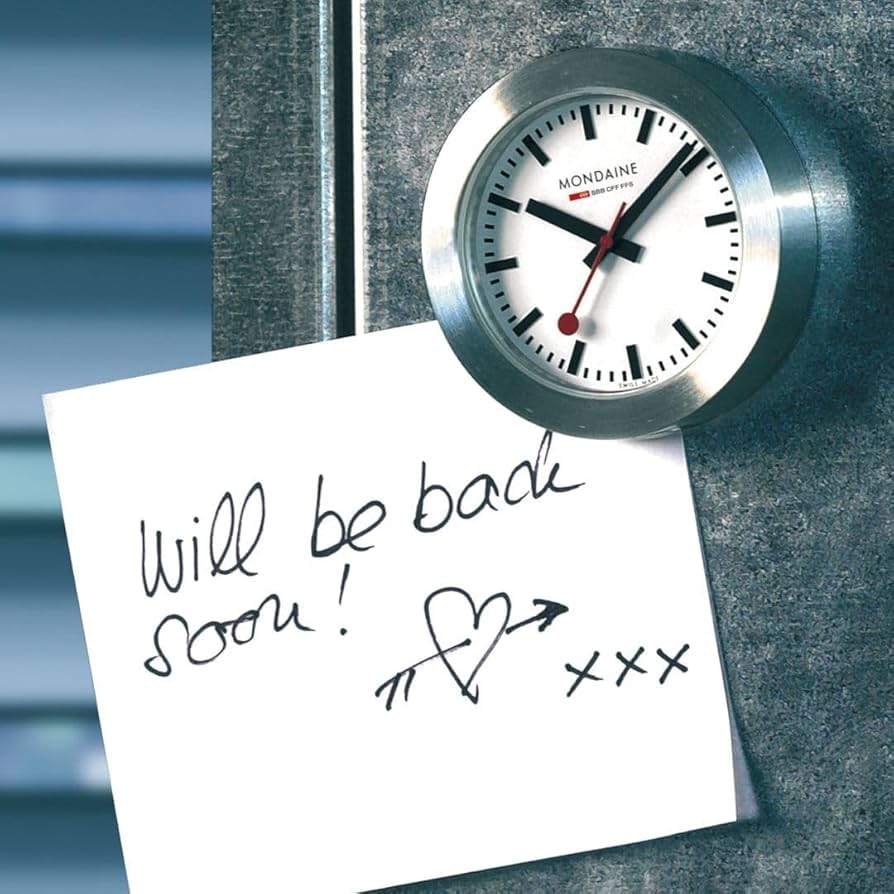 Amazon.co.jp: MONDAINE (モンディーン) 掛け時計 マグネット クロック